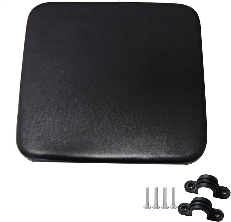 HMZ Rollator seat Cushion,Replacement seat for rollator Walker 13.8"X11.4",Rolling Walkers Replacement Parts.(1Ea Black)(13.8"X11.4") - Image 1